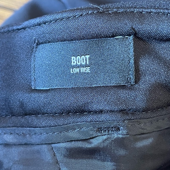 Express Boot Low Rise Black Pants. Size 12. - Picture 5 of 5